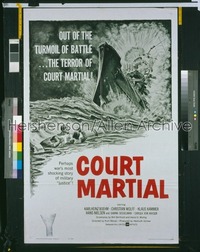 COURT MARTIAL ('62) 1sh '59