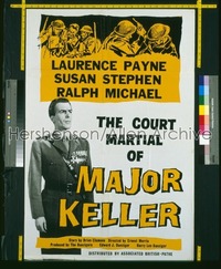 COURT MARTIAL OF MAJOR KELLER English 1sh '61