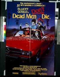 DEAD MEN DON'T DIE 1sh '90