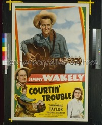 COURTIN' TROUBLE 1sh '48