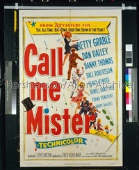 CALL ME MISTER ('51) 1sh '51