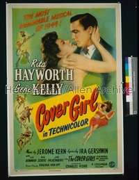 COVER GIRL ('44) style B 1sh '44