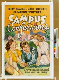 CAMPUS CONFESSIONS 1sh '38