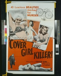 COVER GIRL KILLER 1sh '60