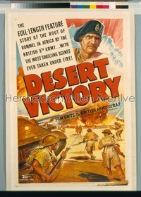 DESERT VICTORY 1sh '43