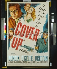 COVER UP ('49) 1sh '49