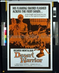 DESERT WARRIOR ('57) 1sh '57