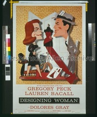 DESIGNING WOMAN 1sh '57