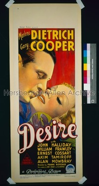 DESIRE ('36) Aust daybill '36