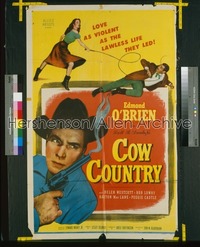 COW COUNTRY 1sh '53