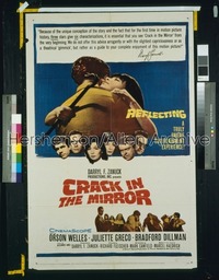 CRACK IN THE MIRROR 1sh '60