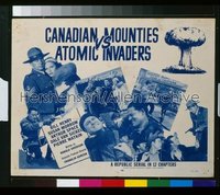 CANADIAN MOUNTIES VS ATOMIC INVADERS LC '53