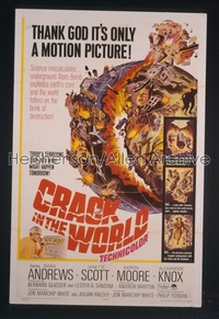 CRACK IN THE WORLD 1sh '65