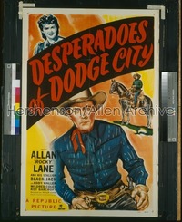 DESPERADOES OF DODGE CITY 1sh '48