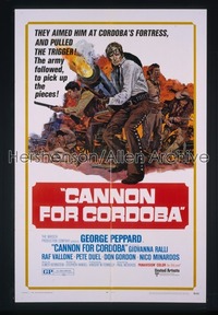 CANNON FOR CORDOBA 1sh '70