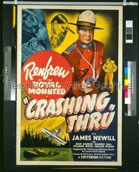 CRASHING THRU ('39) 1sh '39