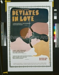 DEVIATES IN LOVE 1sh '70