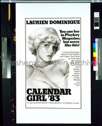 CALENDAR GIRL '83 1sh '83