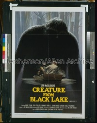 CREATURE FROM BLACK LAKE 1sh '76