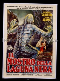 CREATURE FROM THE BLACK LAGOON Italian '54