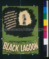 CREATURE FROM THE BLACK LAGOON pressbook '54