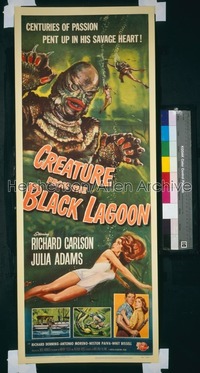 CREATURE FROM THE BLACK LAGOON insert '54