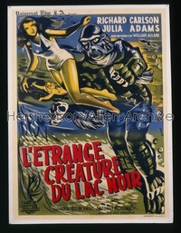 CREATURE FROM THE BLACK LAGOON French 1p '54