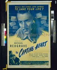 CAPTIVE HEART 1sh '47