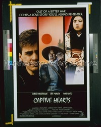 CAPTIVE HEARTS 1sh '87