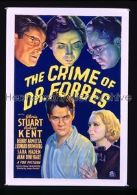 CRIME OF DR. FORBES 1sh '36