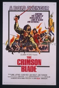 CRIMSON BLADE 1sh '63