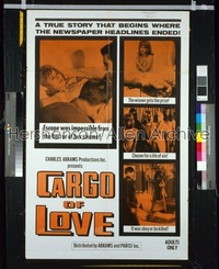 CARGO OF LOVE 1sh '68