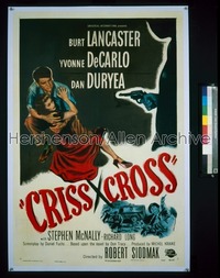 CRISS CROSS 1sh '48