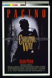 CARLITO'S WAY 1sh '93