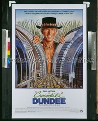 CROCODILE DUNDEE 1sh '86