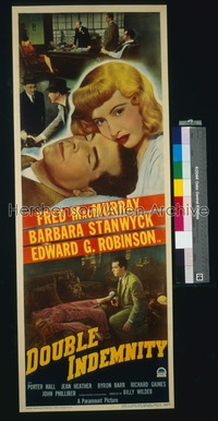 DOUBLE INDEMNITY ('44) insert '44