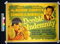 DOUBLE INDEMNITY ('44) British quad '44