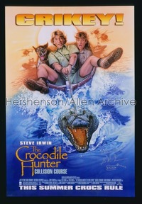 CROCODILE HUNTER COLLISION COURSE 1sh '02