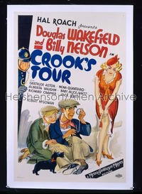 CROOK'S TOUR ('33) 1sh '33