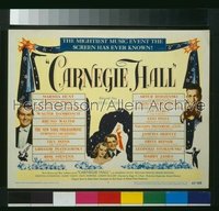 CARNEGIE HALL LC '47