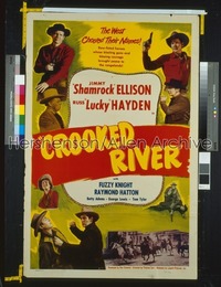 CROOKED RIVER 1sh '50