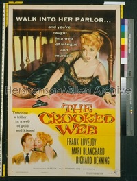 CROOKED WEB 1sh '55