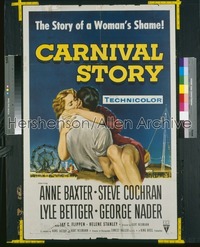 CARNIVAL STORY 1sh '54