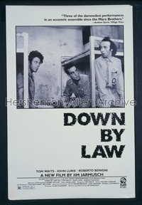 DOWN BY LAW 1sh '86