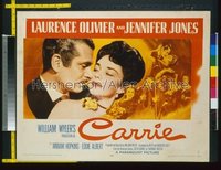 CARRIE ('52) style b 1/2sh '51