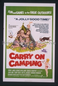 CARRY ON CAMPING 1sh '71