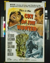 CRY OF THE HUNTED 1sh '53