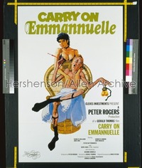 CARRY ON EMMANNUELLE 1sh '78