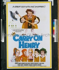 CARRY ON HENRY VIII English 1sh '71