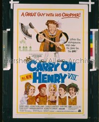 CARRY ON HENRY VIII 1sh '71